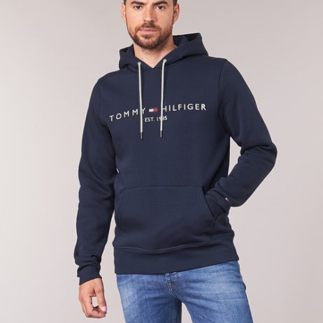 Felpa-uomo-Tommy-Hilfiger-TOMMY-LOGO-HOODY-Marine-Tommy-Hilfiger-8719858488787-1