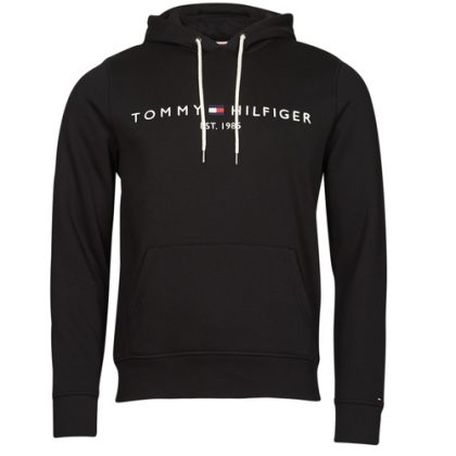 Felpa uomo Tommy Hilfiger  TOMMY LOGO HOODY  Nero Tommy Hilfiger 8719858646200