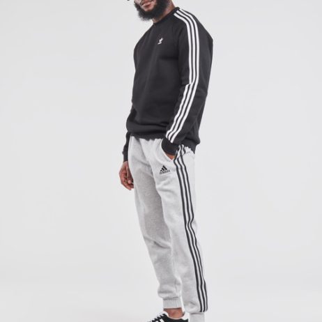 Felpa-uomo-adidas-3-STRIPES-CREW-Nero-adidas-4064045922624-2