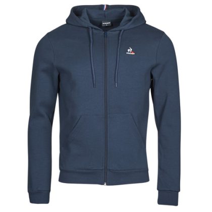 Giacca Sportiva uomo Le Coq Sportif  ESS FZ HOODY N°4 M  Marine Le Coq Sportif 3606804402889