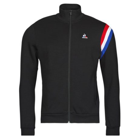 Giacca Sportiva uomo Le Coq Sportif  TRI FZ Sweat N°1 M  Nero Le Coq Sportif 3606804582987