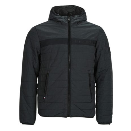 Giacca Sportiva uomo Tommy Hilfiger  GMD PADDED HOODED JACKET  Nero Tommy Hilfiger 8720644183267