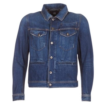 Giacca in jeans uomo G-Star Raw  D-STAQ 3D DC S JKT  Blu G-Star Raw 8719368767891