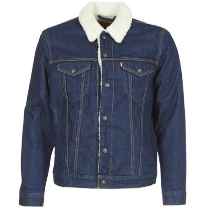 Giacca in jeans uomo Levis  TYPE 3 SHERPA TRUCKER  Marine Levis 5400599455062