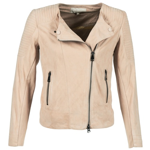 Giacca in pelle    61903  Beige