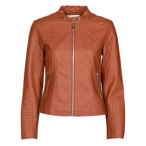 Giacca in pelle    VIBLUE  Arancio