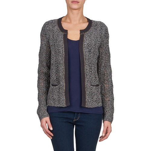 Gilet-Cardigan-TULICHE-Marrone-1