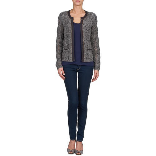 Gilet-Cardigan-TULICHE-Marrone-2