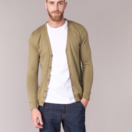 Gilet-Cardigan-uomo-BOTD-EFLOVA-Marrone-BOTD-1