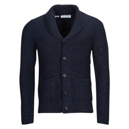 Gilet / Cardigan uomo Selected  SLHLAND LS KNIT SHAWL NECK W  Marine Selected 5715431562991