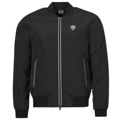 Giubbotto uomo Emporio Armani EA7  PREMIUM SHIELD BOMBER JKT  Nero Emporio Armani EA7 8056787931909