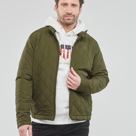 Giubbotto-uomo-Gant-QUILTED-WINDCHEATER-Kaki-Gant-7325706280314-1