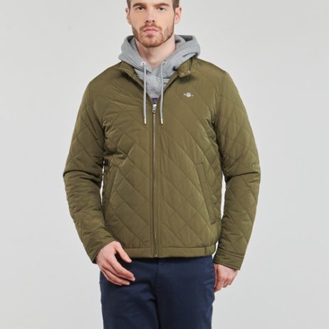 Giubbotto-uomo-Gant-QUILTED-WINDCHEATER-Kaki-Gant-7325707147524-1