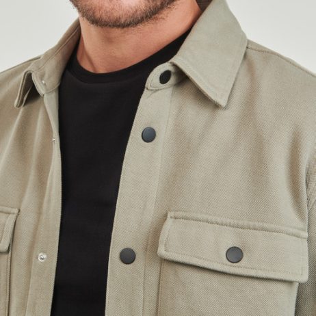 Giubbotto-uomo-Selected-SLHJACKIE-SWEAT-JACKET-Verde-Selected-5715507780847-4