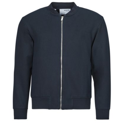 Giubbotto uomo Selected  SLHMACK SWEAT BOMBER  Marine Selected 5715508521975