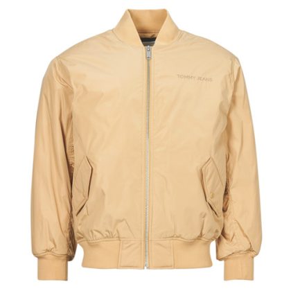 Giubbotto uomo Tommy Jeans  TJM CLASSICS BOMBER JACKET EXT  Beige Tommy Jeans 8720645918158