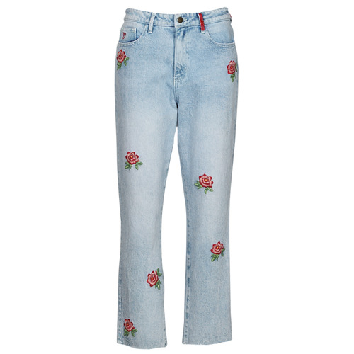 Jeans Slim    DENIM_MY FLOWER  Blu