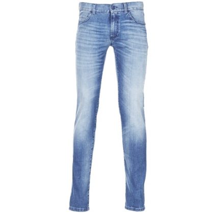 Jeans Slim uomo Sisley  BURLUDU  Blu Sisley 8033152295156