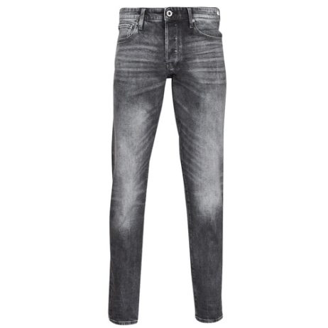 Jeans Tapered uomo G-Star Raw  3301 STRAIGHT TAPERED  Grigio G-Star Raw 8719769454444