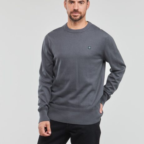 Maglione-uomo-G-Star-Raw-Premium-core-r-knit-Grigio-G-Star-Raw-8720346609980-1