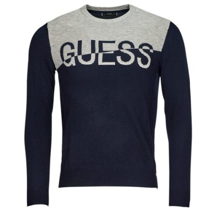 Maglione uomo Guess  ALEX LS CN LOGO SWEATER  Marine Guess 7622336665291