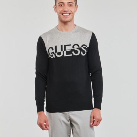 Maglione-uomo-Guess-ALEX-LS-CN-LOGO-SWEATER-Nero-Guess-7622336665352-1