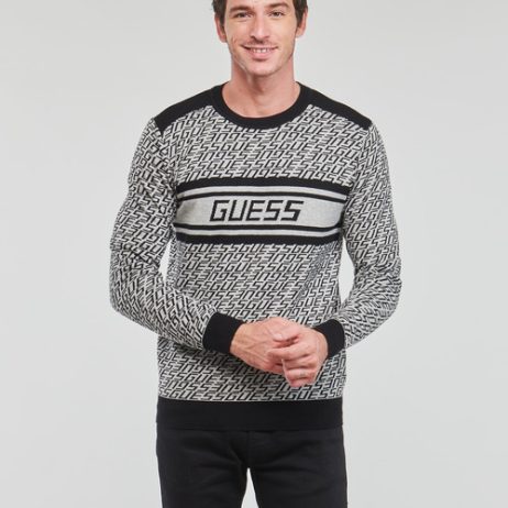 Maglione-uomo-Guess-PALMER-CN-JACQUARD-Multicolore-Guess-7617076762621-1