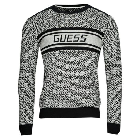 Maglione uomo Guess  PALMER CN JACQUARD  Multicolore Guess 7617076762621