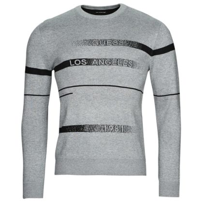 Maglione uomo Guess  PHILIBERT CN LOGO  Grigio Guess 7619342057714