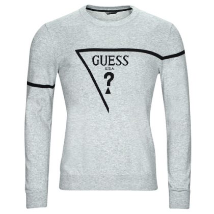 Maglione uomo Guess  ROB CN LOGO SWTR  Grigio Guess 7619342807579