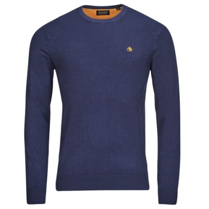 Maglione uomo Scotch & Soda  Regular Fit Essentials Crew In Eco Vero  Marine Scotch & Soda 8719027664783