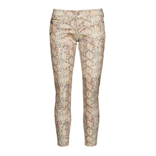 Pantalone    ALEXA CROPPED REPTILIA  Beige