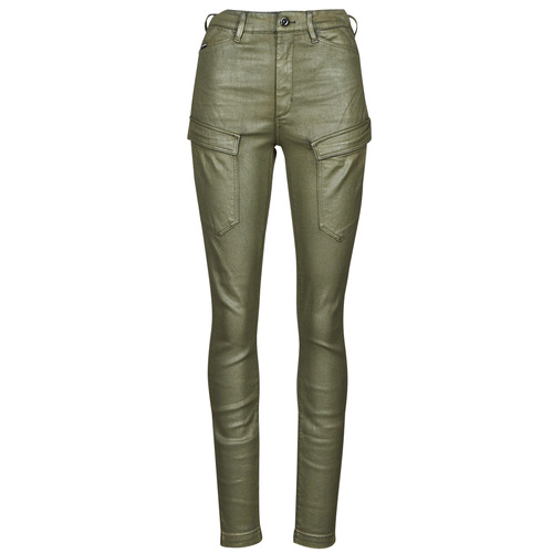 Pantalone Cargo    HIGH G-SHAPE CARGO SKINNY PANT WMN  Verde