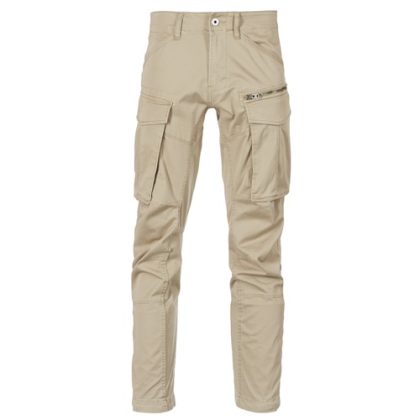 Pantalone Cargo uomo G-Star Raw  ROVIC ZIP 3D STRAIGHT TAPERED  Beige G-Star Raw 8718598617815