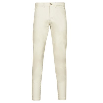 Pantalone Chino uomo Selected  SLHSLIM-NEW MILES 175 FLEX CHINO  Beige Selected 5715366428621