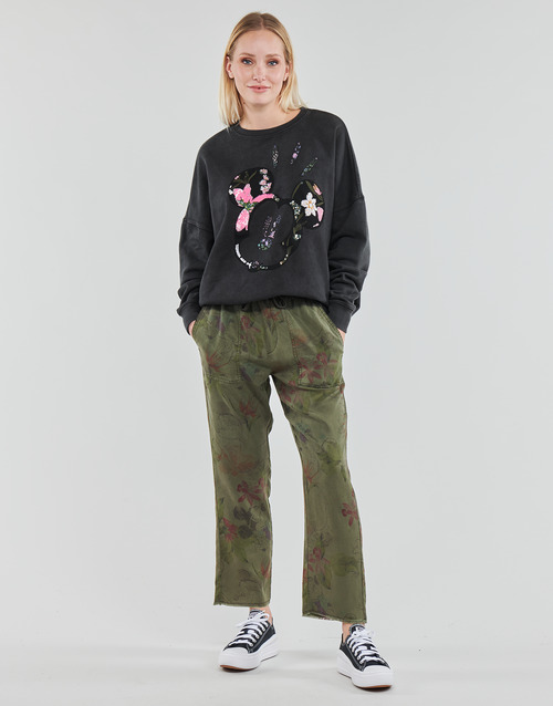 Pantalone-PANT_MICKEY-CAMO-FLOWERS-Kaki-1