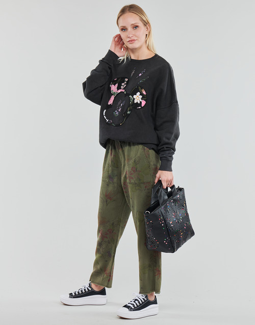 Pantalone-PANT_MICKEY-CAMO-FLOWERS-Kaki-2