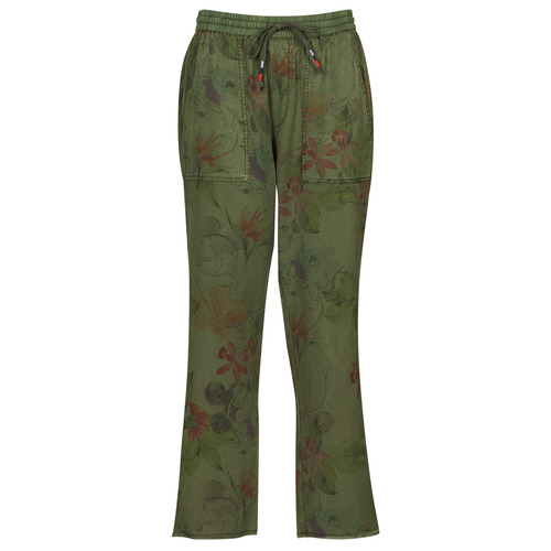 Pantalone    PANT_MICKEY CAMO FLOWERS  Kaki