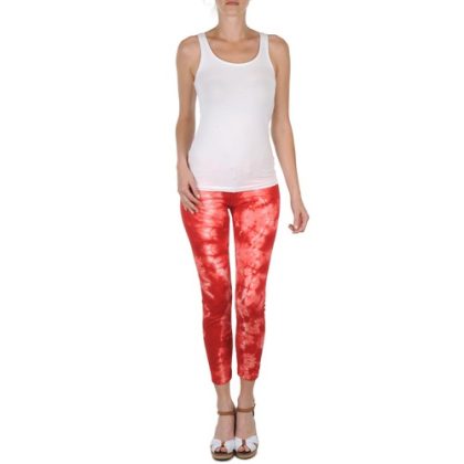 Pantaloni 7/8 e 3/4    DAISY  Rosso