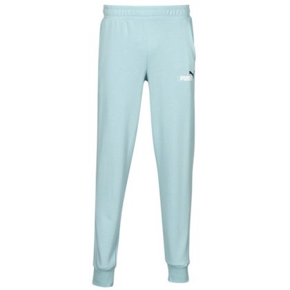 Pantaloni Sportivi uomo Puma  ESS+ 2 COL LOGO PANTS TR CL  Blu Puma 4099686953508