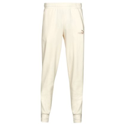 Pantaloni Sportivi uomo Puma  ESS+ EMBROIDERY LOGO PANT  Beige Puma 4063697285019