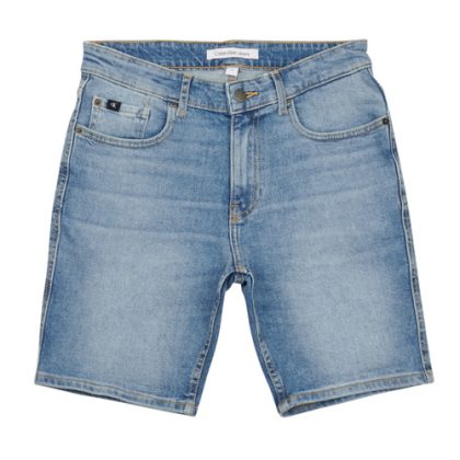 Pantaloni corti ragazzo Calvin Klein Jeans  REG SHORT MID BLUE  Blu Calvin Klein Jeans 8720107226470