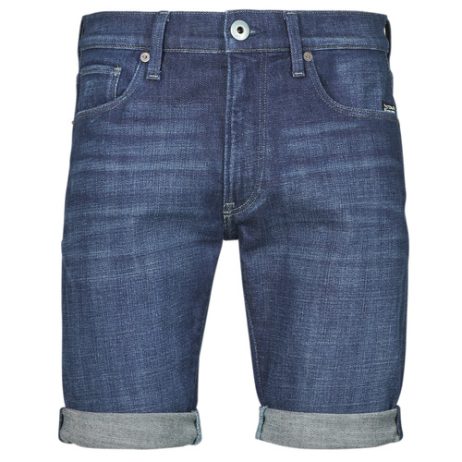 Pantaloni corti uomo G-Star Raw  3301 slim short  Blu G-Star Raw 8720705412411