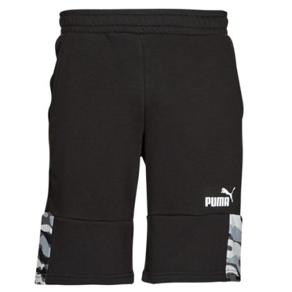 Pantaloni corti uomo Puma  ESS BLOCK CAMO  Nero Puma 4065453102585