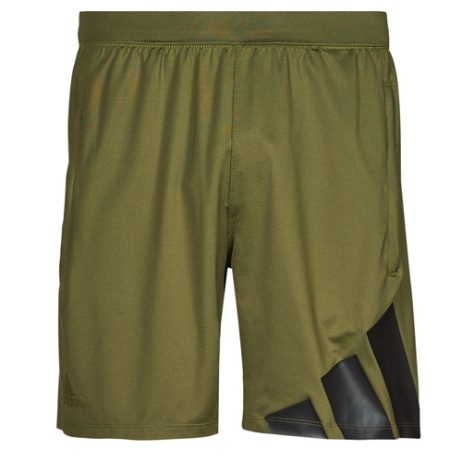 Pantaloni corti uomo adidas  4K 3 BAR SHORT  Kaki adidas 4065415889844