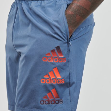 Pantaloni-corti-uomo-adidas-D2M-LOGO-SHORT-Blu-adidas-4066747996620-4