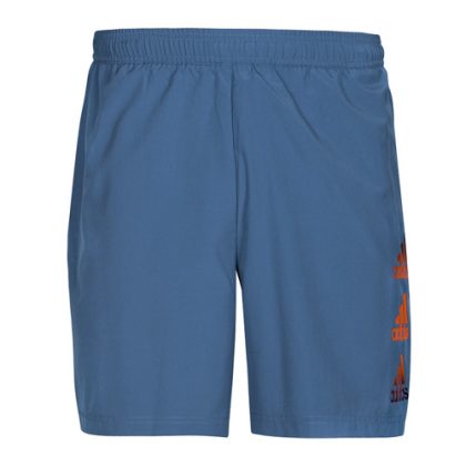 Pantaloni corti uomo adidas  D2M LOGO SHORT  Blu adidas 4066747996620