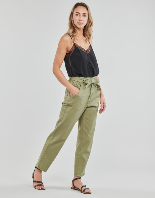 Pantaloni-morbidi-Pantaloni-alla-zuava-Relaxed-Jogger-Kaki-2