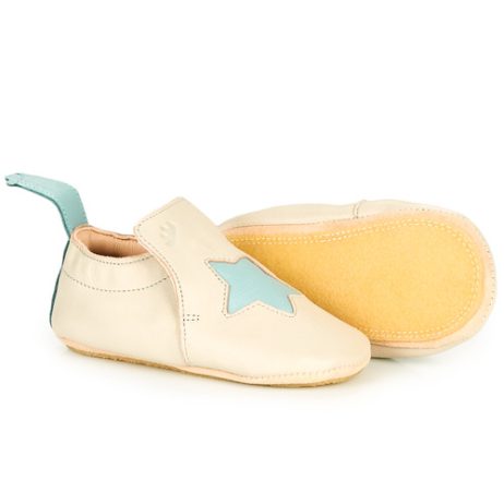 Pantofole-bambini-ragazza-Easy-Peasy-BLUBLU-ETOILE-Beige-Easy-Peasy-3608925460472-2