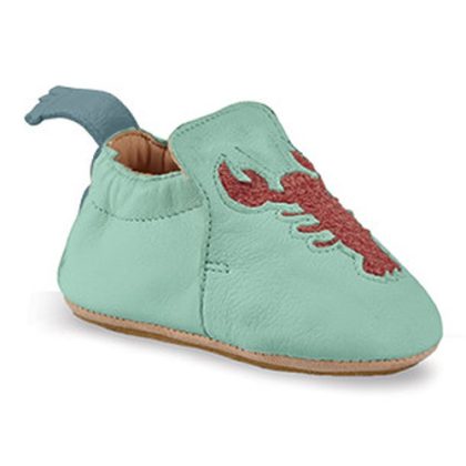 Pantofole bambini ragazza Easy Peasy  BLUBLU HOMARD  Verde Easy Peasy 3608925557189